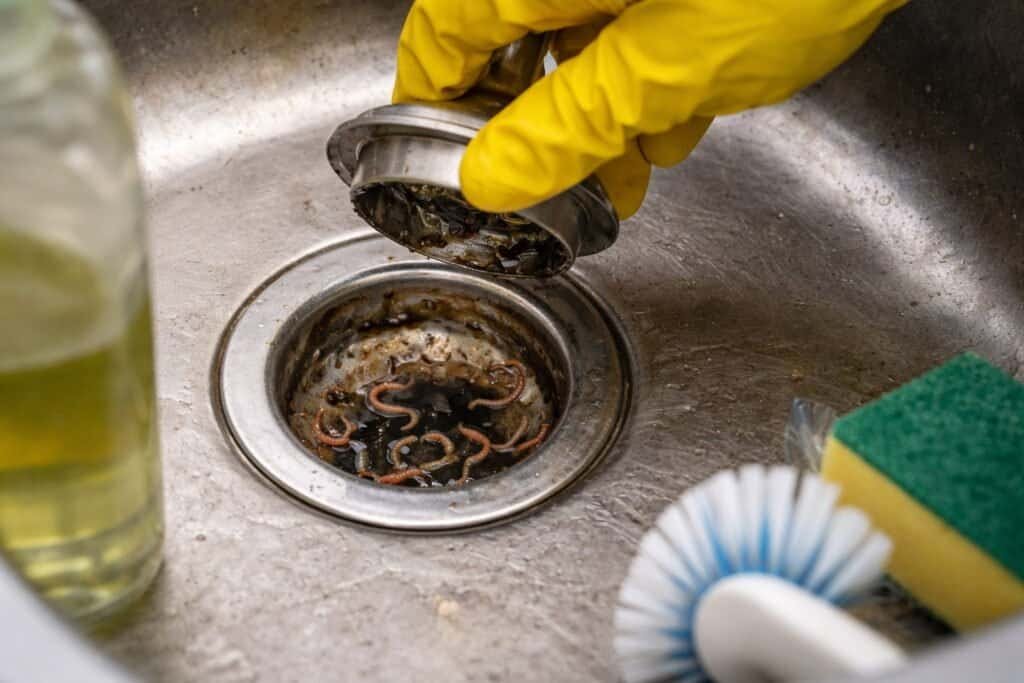 Tiny Worms in Sink Drain