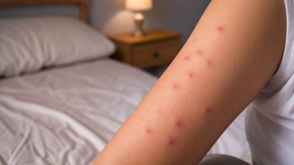Tiny Bites on Skin at Night