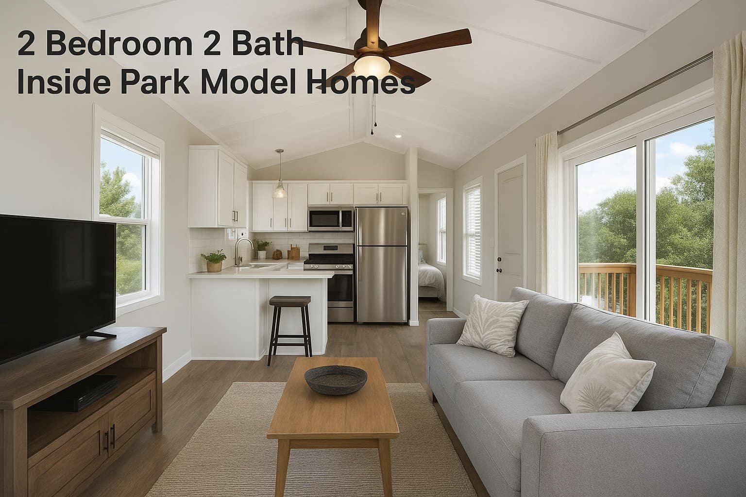 2 Bedroom 2 Bath Park Model Homes