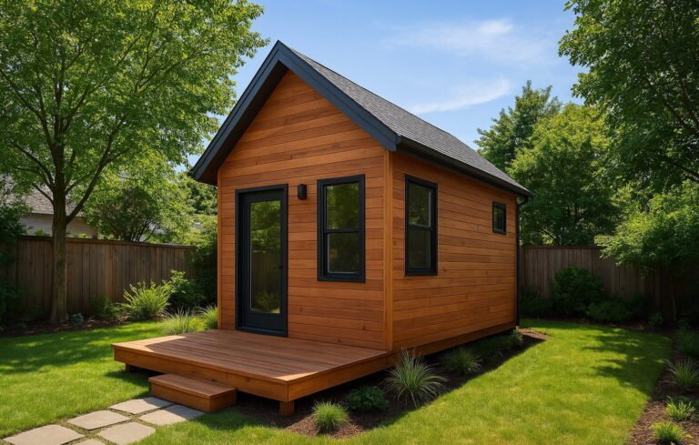 Building a Tiny House in Backyard