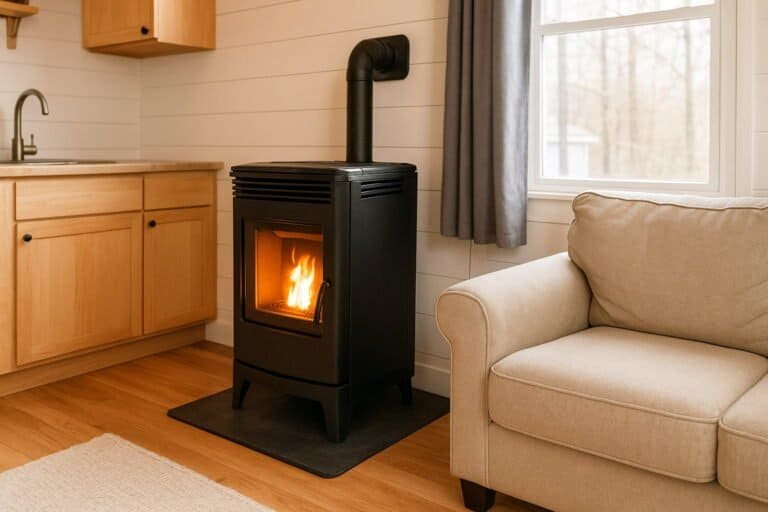 Small Pellet Stove for Tiny House