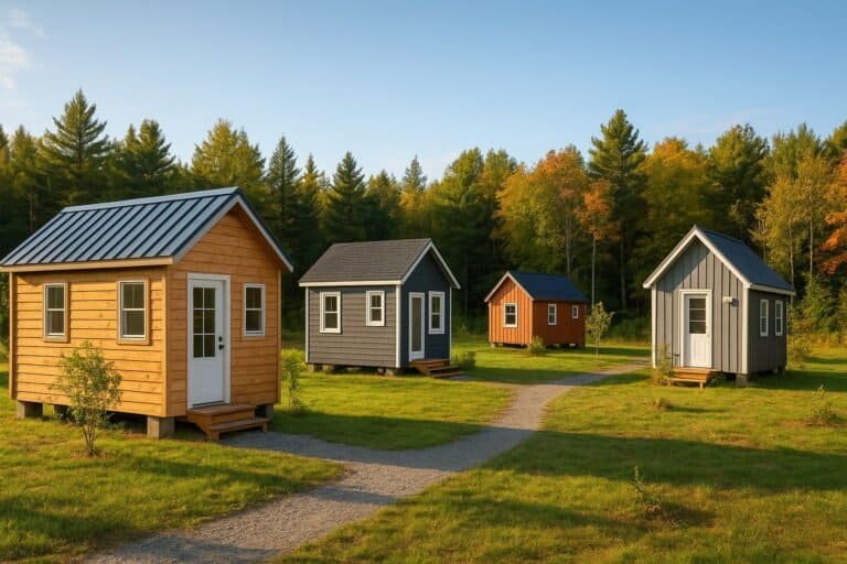 Tiny House Communities in Maine with Electricity