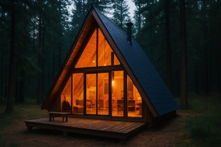 A-Frame Tiny House Plans