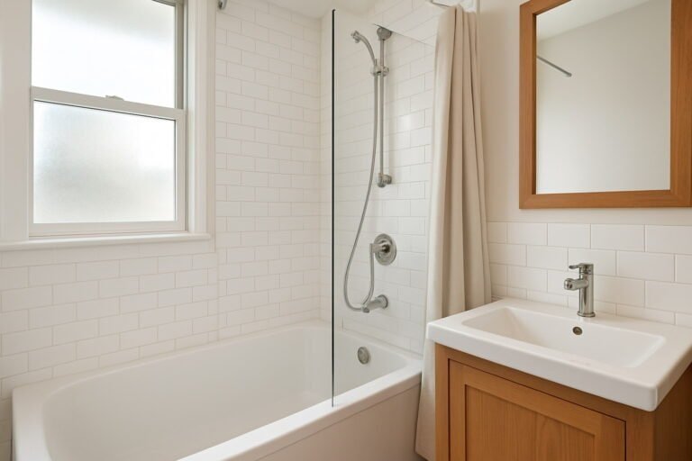 Tiny House Bathtub Shower Combo