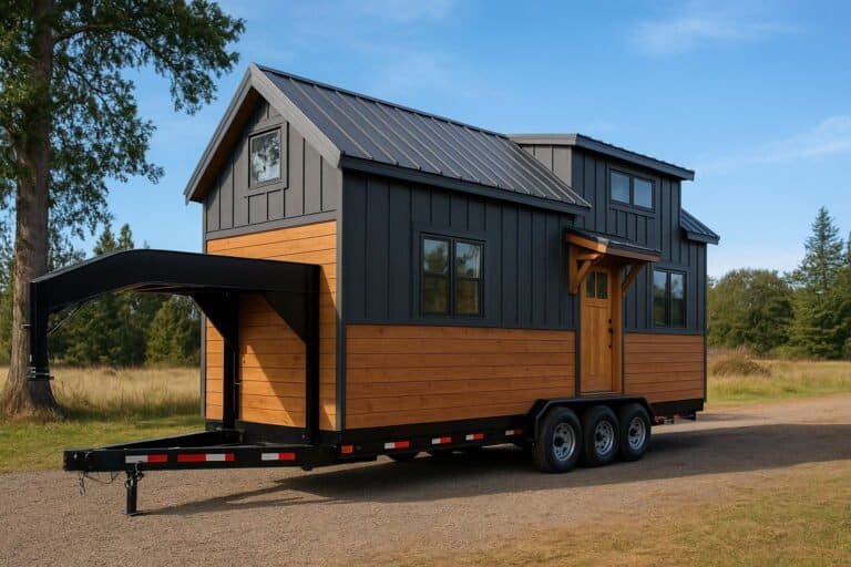 Tiny House Trailer Gooseneck