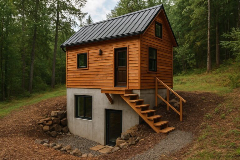 Tiny House with Basement