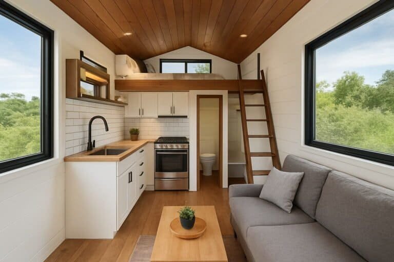 20 ft Tiny House on Wheels Floor Plans