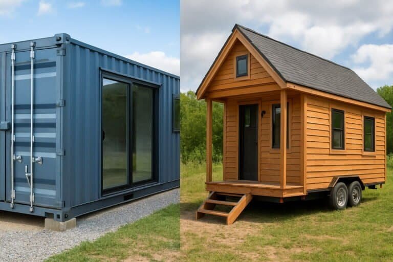 Shipping Container Home vs Tiny House