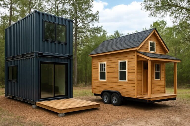Shipping Container Home vs Tiny House Cost