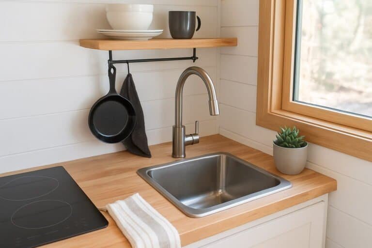 Small Kitchen Sink for Tiny House