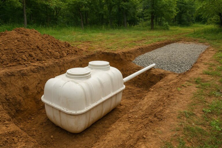 Small Septic System for One Toilet