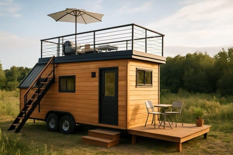 Tiny Houses with Rooftop Decks