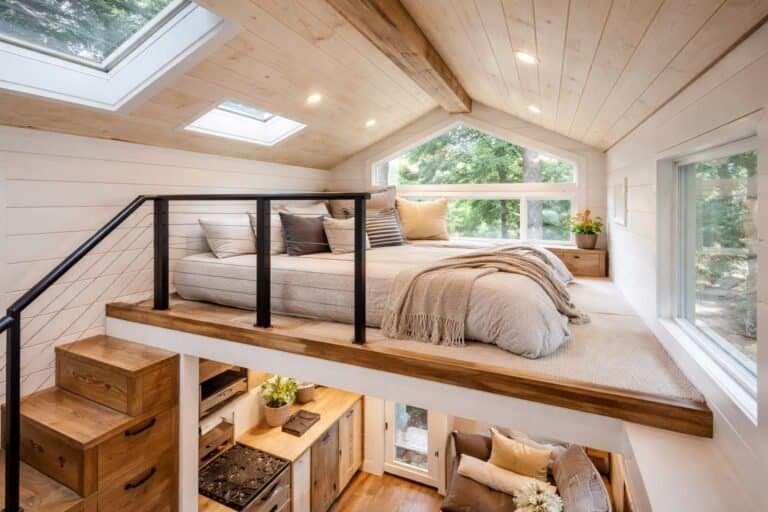 Loft Floor Plan for Tiny House