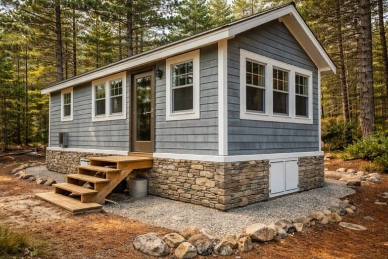 Maine Building Code Skirting Requirements for Tiny Houses on Piers