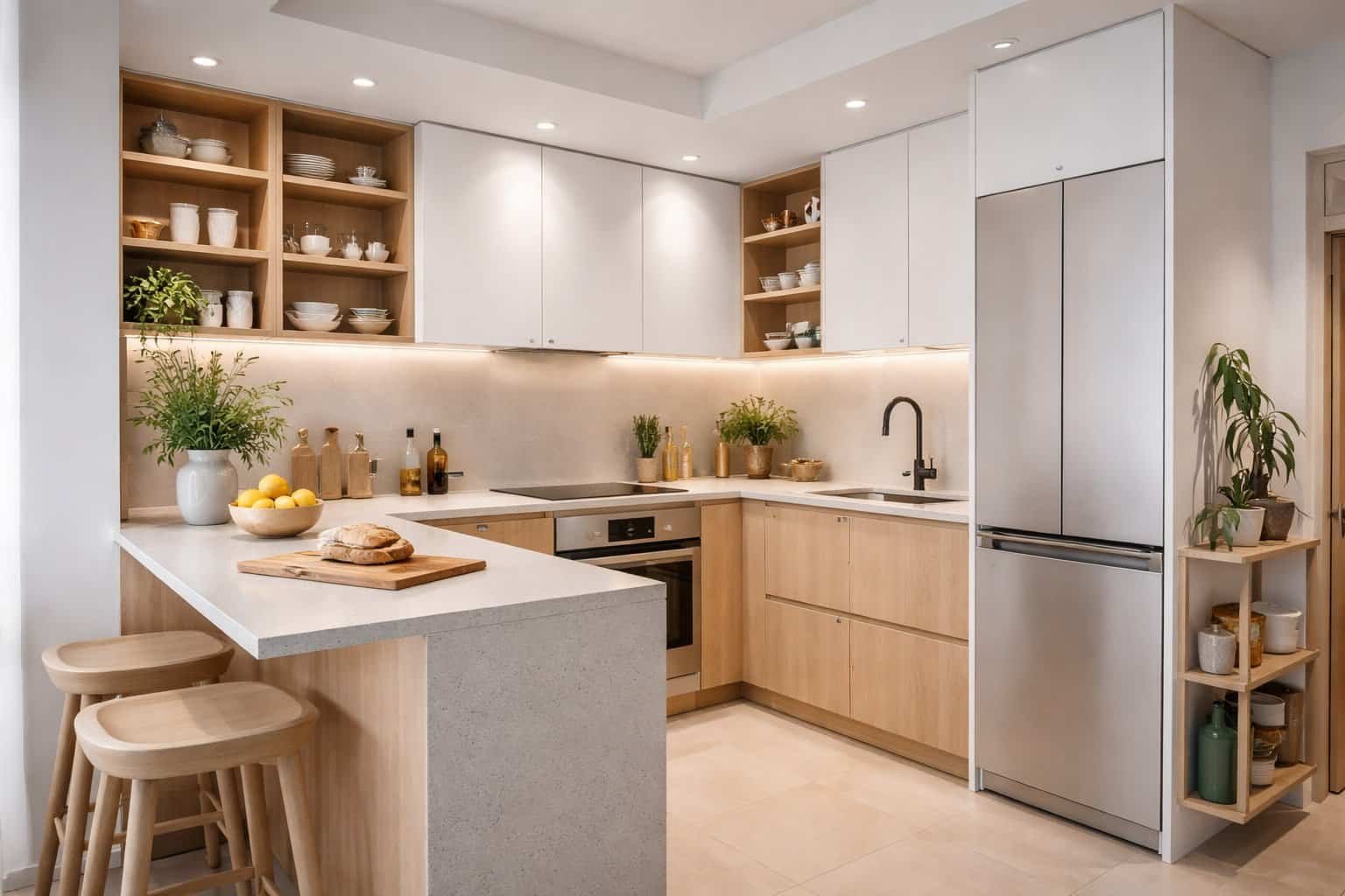 Small Kitchen Trends 2027: Smart Designs, Space-Saving Layouts & Modern ...