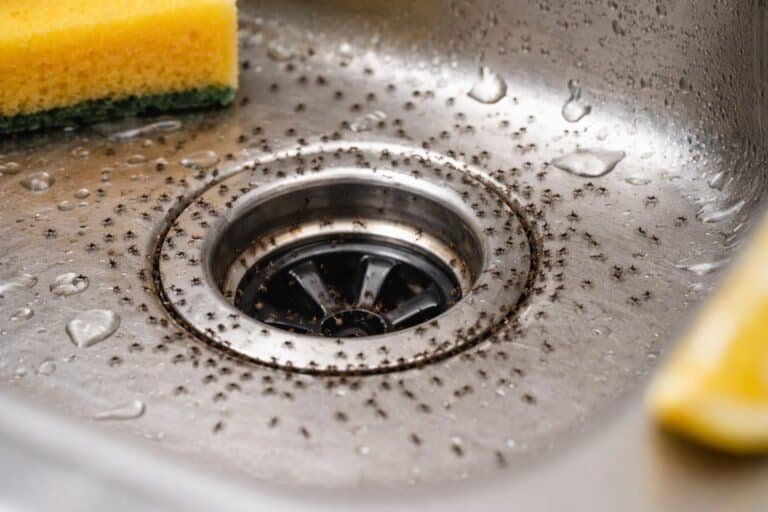 Tiny Black Ants in Kitchen Sink