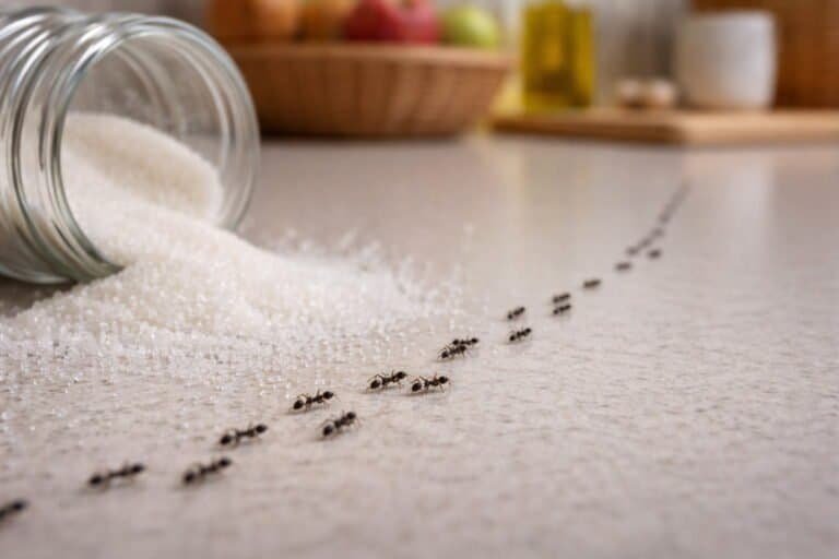 Very Small Black Ants in House