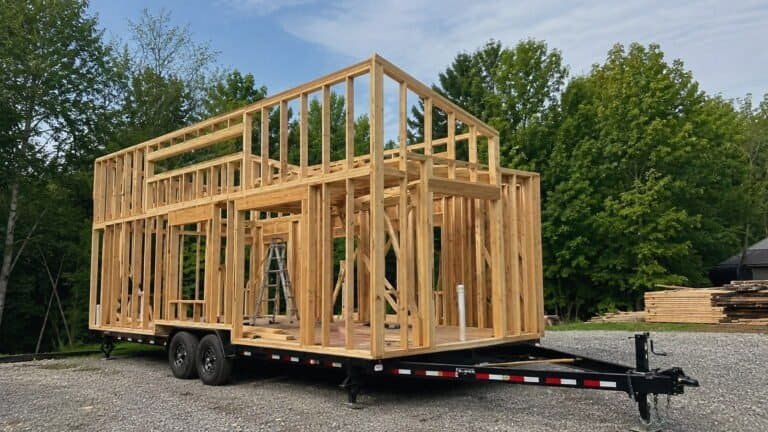 Framing a Tiny House on a Trailer
