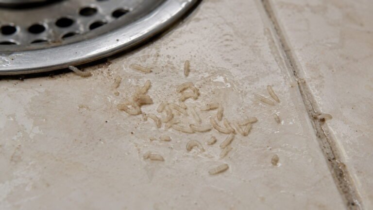 Small Maggot Like Bugs in House