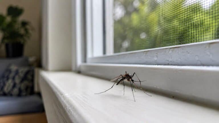 Mosquitoes Inside the House