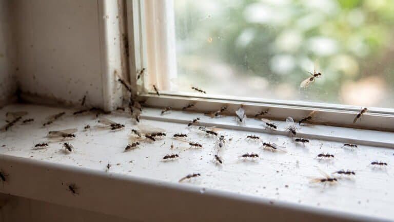 Flying Ants in House