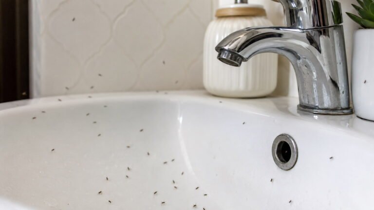 Gnats in Bathroom