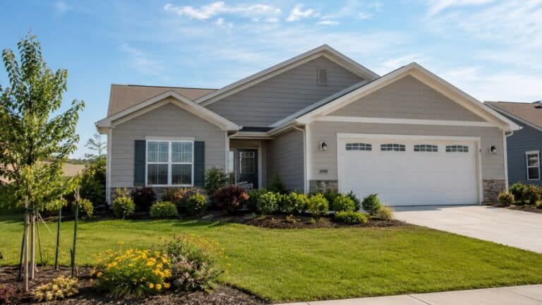 One Floor Homes for Age 60 Plus