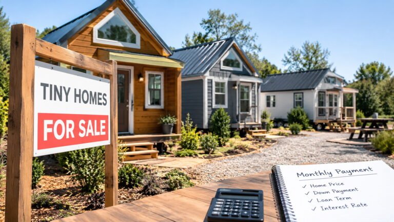 Tiny Homes for Sale With Monthly Payment
