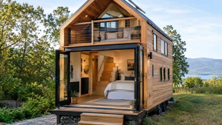 Tiny House With Downstairs Bedroom